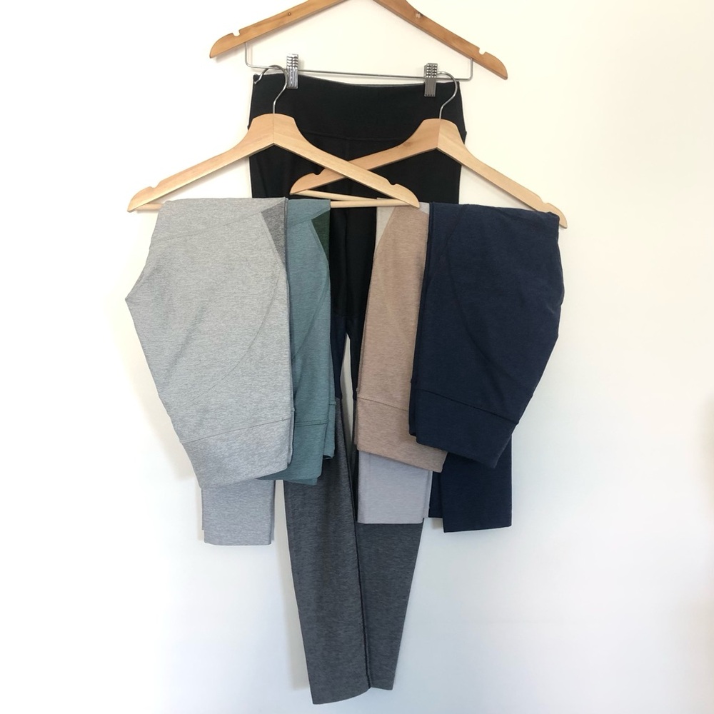 EUC Bundle of 5 Outdoor Voices Colorblock Leggings - Sz Small
